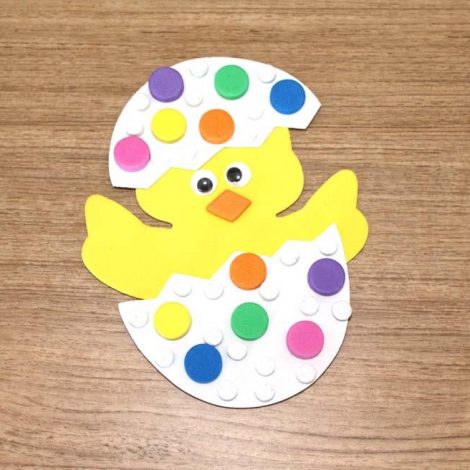 Easter Egg Foam Chick Easter Egg Foam Chick